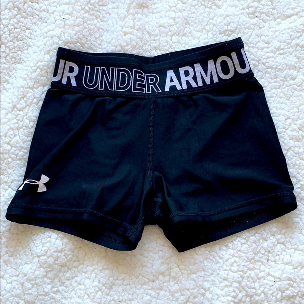 Under armour tight shorts